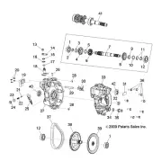 Polaris Shaft Shift, Genuine OEM Part 3233679, Qty 1