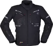 Modeka Taran, textile jacket waterproof , color: Black , size: Short 6XL