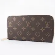 Louis Vuitton Zippy Wallet M41894 Monogram Canvas Rose Ballerine Used