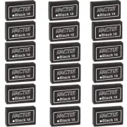 General's Factis Magic Black Erasers 18-Count Package
