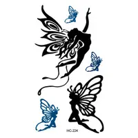 在飛比找蝦皮購物優惠-防水紋身貼紙【彩色個性紋身貼紙】韓國彩妝 素描寫實 鏤空雕花