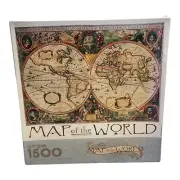 Map of th World 1500 piece puzzle Springbok Sealed