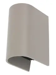 MFL By Masson Tanimi Cylinder LED Up/Down Exterior Wall Light in Concrete