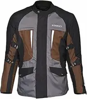 RIDERACT Waterproof Motorcycle Jacket for Men Motorbike Textile Jackets Expeditor Motocross Protective Gear Riding Armoured Clothing with Free Armor Pads