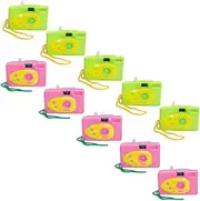 ERINGOGO 10Pcs Camera Imitation Camera for Early Learning Educational for Indoor Fun Random Color