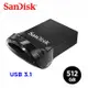 【SanDisk】CZ430 512GB迷你USB 3.1高速隨身碟 公司貨