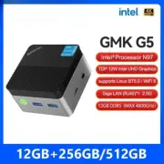 Mini PC GMK G5 Intel N97 System Window 11Pro DDR5 4800MHz WIFI 5 BT 5.0 Mini Pc