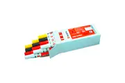 1 Pack of 12 Wurth Paint Markers Drawing Pens - Assorted Black Red White Yellow