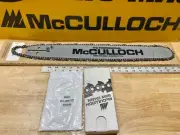 OEM NOS MCCULLOCH 20" D176 Bar .325 pitch .050 gauge w/chain. PN 218924 (Bin L)