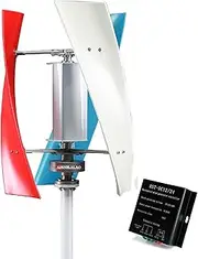 220V-12V Generator Wind Turbine Generator,12000W Wind Generator Vertical Axis Maglev Plant High Voltage with Hybrid Controller ﻿