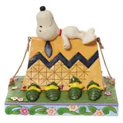 Peanuts by Jim Shore Snoopy & Woodstock Camping