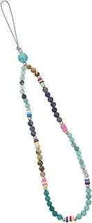 jojofuny 1Pc Beaded Phone Pendant Lanyard Ethnic Style Decorative Strap for Mobile Devices Lightweight Detachable for Id Cards Cameras and Outdoor Use