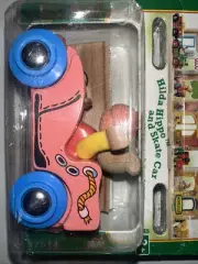 NEW Vtg BRIO Train HILDA HIPPO & SKATE CAR Busytown #32514 Thomas the Train