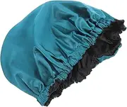 Healeved Shower Cap for Women Elastic Reusable Hair Cover Stylish Bathing Cap for Shower Spa Cooking Makeup Comfortable Breathable Design for Long Hair Curls and Natural Hair