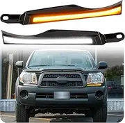 Daytime Running Lights Led fog Lights for toyota tacoma 2005 2006 2007 2008 2009 2010 2011 Tacoma Turn Signal Fog Lights Assembly (05-11Head DRL)