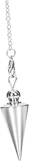 [BESTYASH] 1pc Fashion Versatile Conical Pendant Man Neck Decor Creative Clavicle Chain Unique Necklace