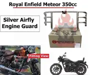 Royal Enfield "Meteor 350" Silver Airfly "Engine Guard"