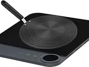 Derwrtup Induction Adapter Plate - Cookware Protection Heat Conduction Plate - Cooker Diffuser Tray with Precision, Induction Cooktop Adapter for Home