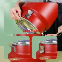 在飛比找蝦皮購物優惠-qw~新款不銹鋼米桶級密封桶糧油桶茶葉桶防蟲防潮密封罐面桶米