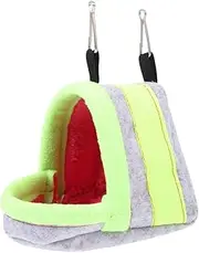 CIYODO Winter Hamster Hideout Hammock Comfortable Nest for Guinea Pig Chinchilla Small Animals Soft Warm and Safe Small