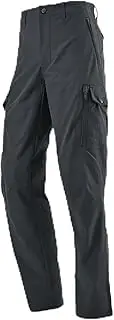 Daytona DB-005 Motorcycle Riding Pants, for Spring, Summer, Autumn, CE Standard, Soft Protector Included, Stretch, Water Repellent, Tactical Pants, Black