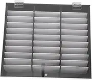 HONMEET 33grids Multi-use Nail Tips Organizer Case Storage Box for Fake Nails Jewelry Crafts Compact Lightweight Strong Display Holder for Manicure Tips and Accessories