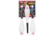 3pc Duncan Juggling Clubs Set Assorted Colours Active Play Toy Kids Child 12+