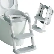 Potty Training Toilet Seat with Step Stool Ladder,Toilet Training Seat Safe Comf