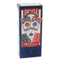 在飛比找樂天市場購物網優惠-BICYCLE® 美國製808標準專業撲克牌12入