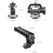 SmallRig Top Handle with Monitor Support Kit (Compatible with Cold Shoe) 5322