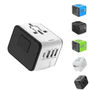 3.4A Universal International Travel Plug 3USB Power Adapter Type C Worldwide AUS
