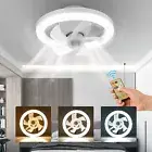 48W LED ceiling fan fan ceiling lamp lighting with remote control DE LOVE