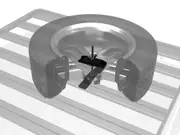 Front Runner Spare Wheel Clamp / Low Profile - by Front Runner - SWCL004