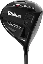 Wilson DYNAPWR Carbon Golf Driver 9° Loft – Carbon Crown, Adjustable Loft, Right Handed Golf Clubs, S Flex