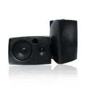 6.5 Inches Indoor Outdoor Bluetooth Speakers Waterproof Wired 400 Watts Black