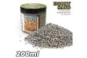 Green Stuff World: Extra Thick Hobby Sand - Dark Grey 200ml