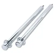 Tatco Crowd Control Post - 41" High Chrome Plated Black Rope (TCO11000)