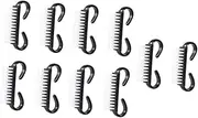 PLAFOPE 10Pcs Simple Nail Cleaning Brush Durable Horn Brushes for Fingernail Care Lightweight and Portable Nail Art Tools for Home Use Go Manicure