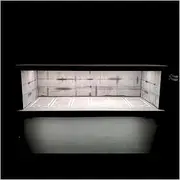 Alloy Car Model Toy Display Stand 1:64 CAR Scale Diorama Car Garage Model Lighting Car Parking Display Cabinet Scene Model Toy Collection Gifts(08)