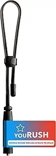 Ham Radio UV5R Antenna Compatible with Baofeng UV-5R, UV-82, BF-F8HP. 18.7 Foldable Tactical Antenna SMA Female Connector Dual Band VHF/UHF for Two Way Radio & Lanyard youRUSH