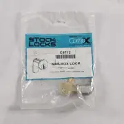 CompX National C8712 Pin Tumbler Mailbox Lock For Bommer Lock With 2 Keys NEW