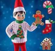 ELF on the Shelf Claus Couture SWEATER Switcheroo