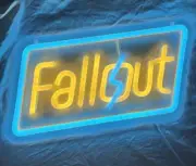 Fallout Logo LED USB Neon Wall Light - Excellent Condition