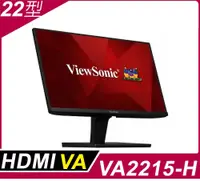 在飛比找陽信商店街優惠-ViewSonic VA2215-H 窄邊寬螢幕 22型(F