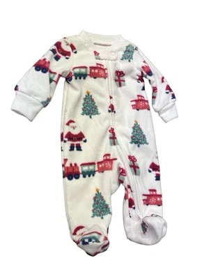 Carter's Just One You® Baby Santa Workshop Sleep N' Play 2 Zippers Size Newborn