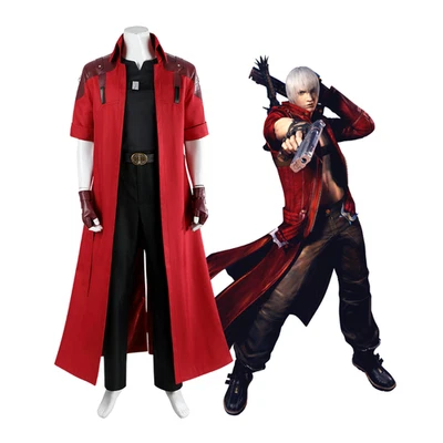 Devil May Cry Dante Custom Cosplay Costume | Gaming Outfit
