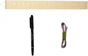 QUMIIRITY Height Measurement Chart Boys and Girls Growth Wall Ruler Removable Wooden Decor Boys and Girls Height Chart
