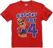 [Tstars] Paw Patrol Rocky Birthday Boy 4 Toddler Kids Toddler Kids T-Shirt