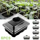 Seed Tray Plant Seed Pots Seedling Starter Greenhouse Seeding Propagator AlTny