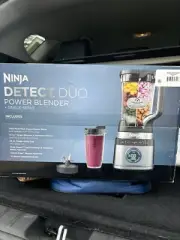 Ninja Detect Duo 72 oz 3 Speed Single Serve Blender - Platinum Silver (TB300)